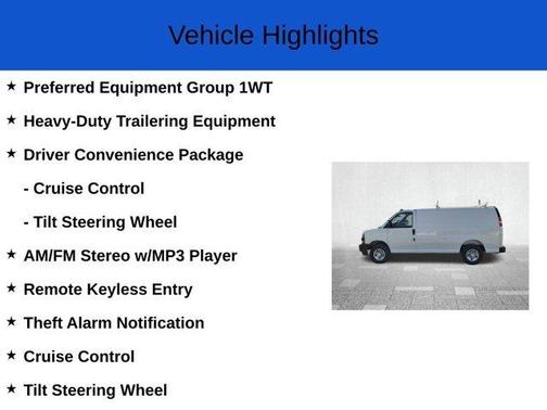 2025 Chevrolet Express 2500 Work Van