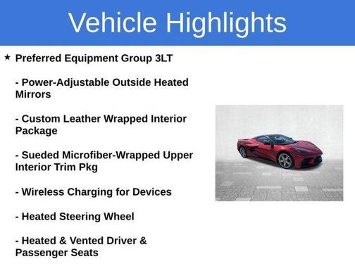 2021 Chevrolet Corvette Stingray w/3LT