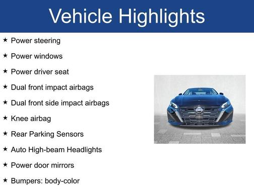 2023 Nissan Altima 2.5 SV