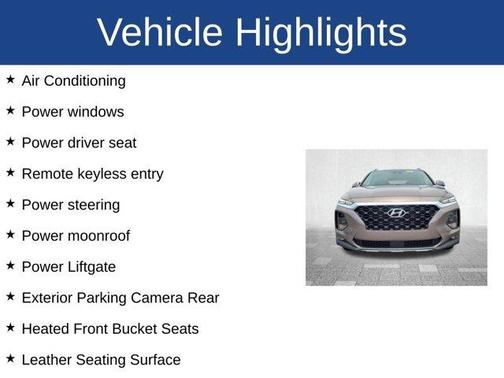 2019 Hyundai SANTA FE 2.4 Limited