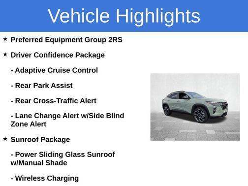 2024 Chevrolet Trax 2RS