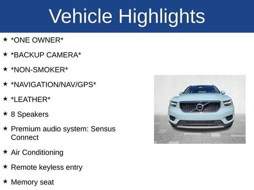 2019 Volvo XC40 T4 Momentum