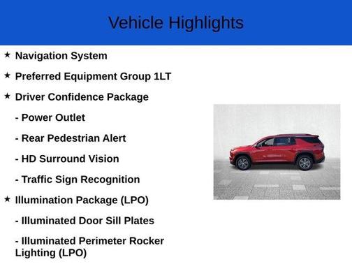 2025 Chevrolet Traverse LT