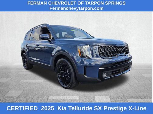 Midnight Black 2025 Kia Telluride SX-Prestige X-Line