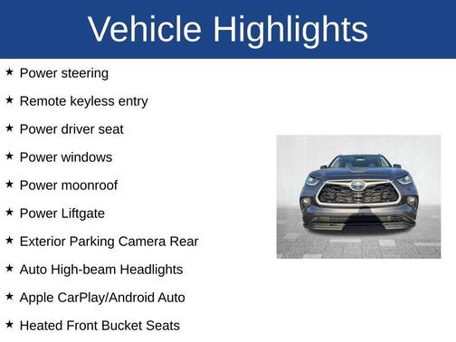 2021 Toyota Highlander Hybrid XLE