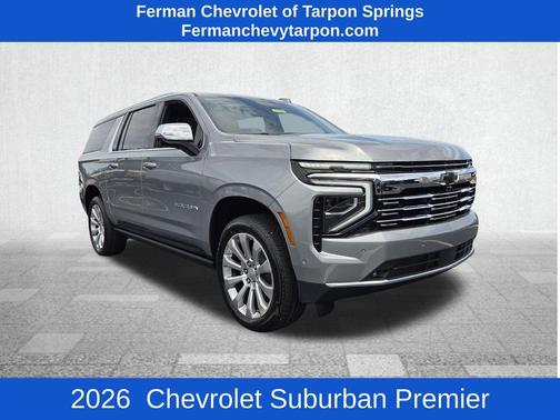 Sterling Gray Metallic 2026 Chevrolet Suburban Premier