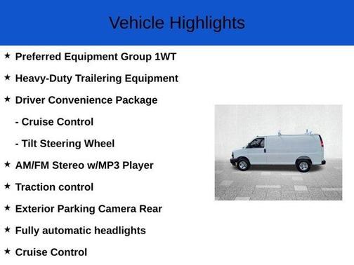 2025 Chevrolet Express 2500 Work Van