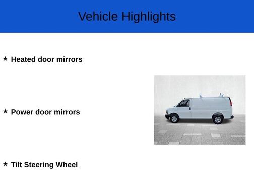 2025 Chevrolet Express 2500 Work Van