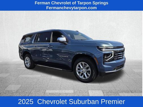 Lakeshore Blue Metallic 2025 Chevrolet Suburban Premier