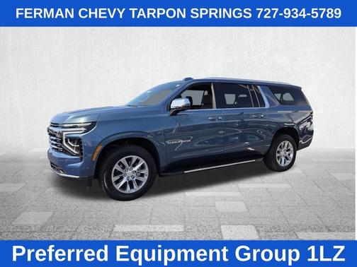 Lakeshore Blue Metallic 2025 Chevrolet Suburban Premier