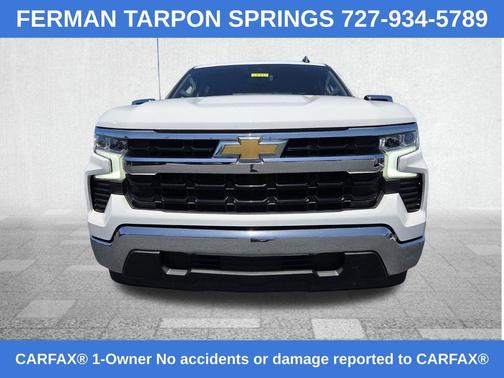 Summit White 2025 Chevrolet Silverado 1500 LT