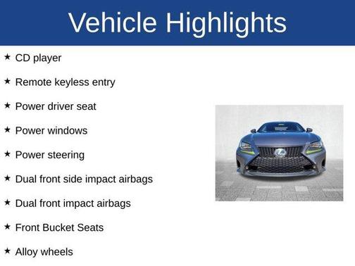 2017 Lexus RC 350 Base