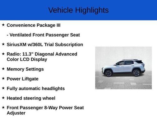 2026 Chevrolet Equinox ACTIV