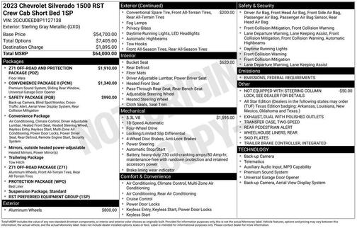2023 Chevrolet Silverado 1500 RST