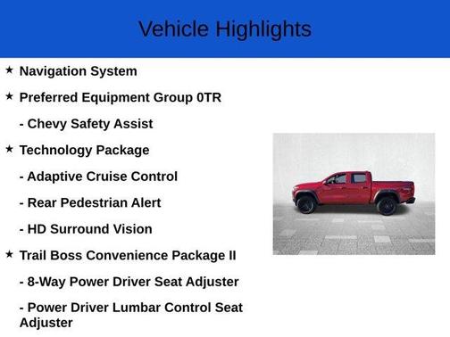 2025 Chevrolet Colorado Trail Boss