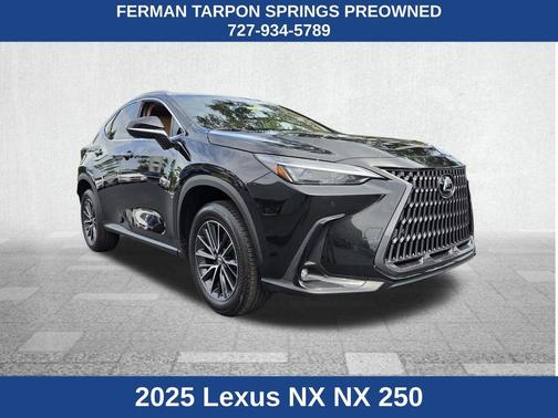 Black 2025 Lexus NX 250 Base