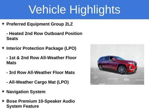 2023 Chevrolet Traverse High Country