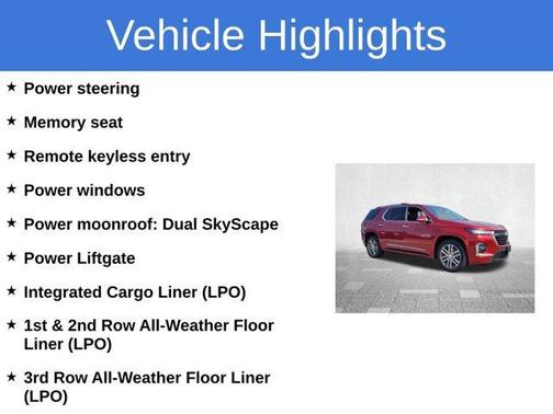 2023 Chevrolet Traverse High Country