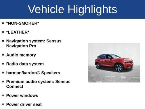 2022 Volvo XC40 Recharge Pure Electric P8 Twin Ultimate