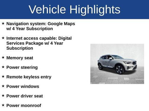 2025 Volvo XC40 B5 Plus Bright Theme
