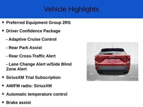 2025 Chevrolet Trax 2RS