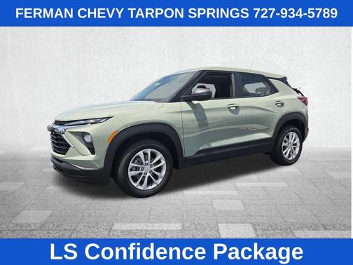 Green 2026 Chevrolet Trailblazer LS
