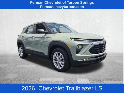 Green 2026 Chevrolet Trailblazer LS