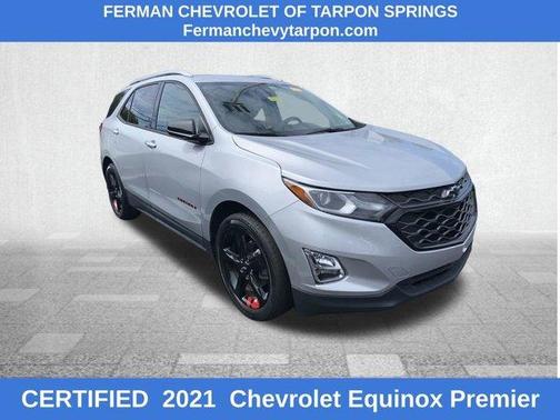 Silver Ice Metallic 2021 Chevrolet Equinox Premier