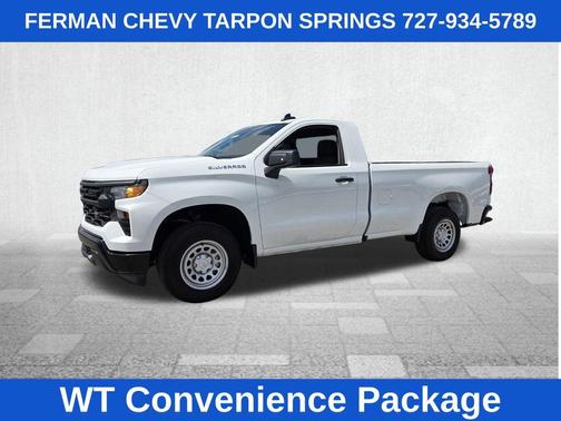 Summit White 2026 Chevrolet Silverado 1500 WT