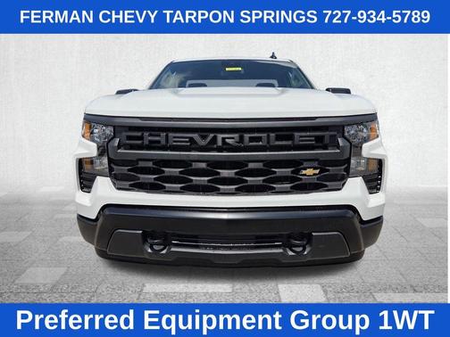 Summit White 2026 Chevrolet Silverado 1500 WT