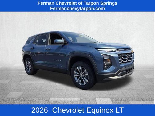 Lakeshore Blue Metallic 2026 Chevrolet Equinox LT
