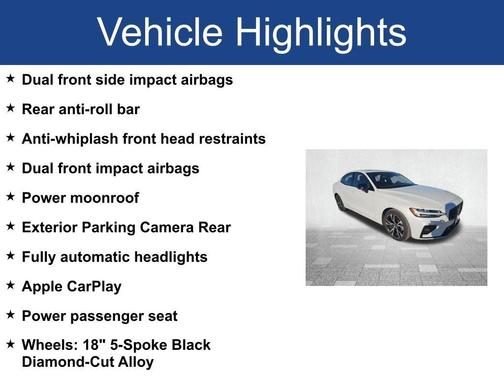 2024 Volvo S60 B5 Core Dark Theme