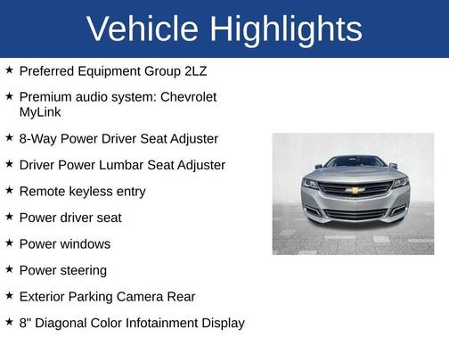 2016 Chevrolet Impala 2LZ