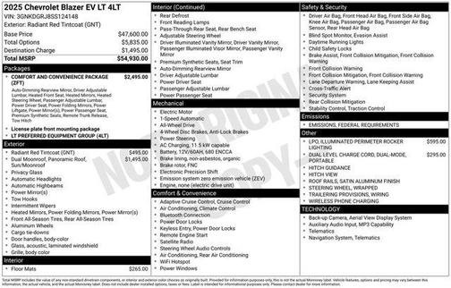 2025 Chevrolet Blazer EV LT