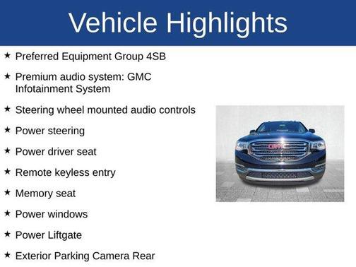 2018 GMC Acadia SLT-2