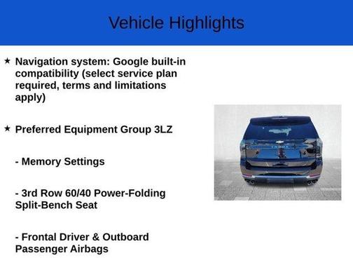 2025 Chevrolet Tahoe High Country