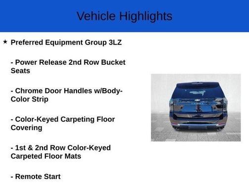 2025 Chevrolet Tahoe High Country