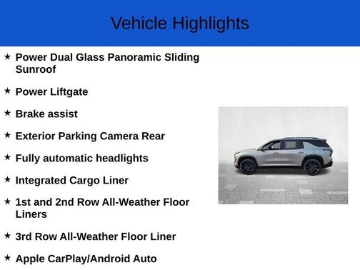 2026 Chevrolet Traverse RS