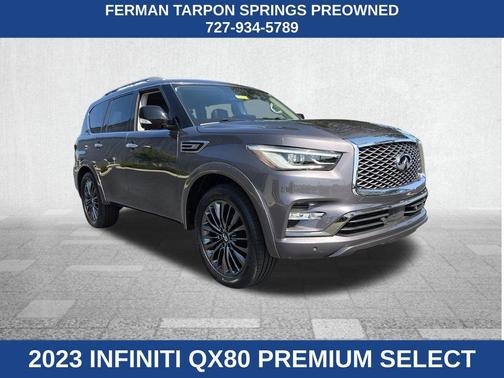 Anthracite Gray 2023 INFINITI QX80 PREMIUM SELECT