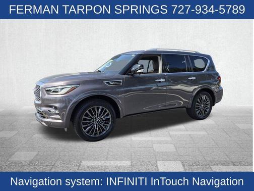 Anthracite Gray 2023 INFINITI QX80 PREMIUM SELECT