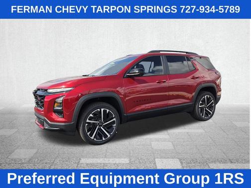 Radiant Red 2026 Chevrolet Equinox RS