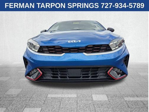 Blue 2022 Kia Forte GT-Line