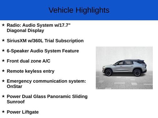 2026 Chevrolet Traverse Z71