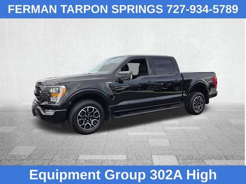 Black Metallic 2021 Ford F-150 XLT