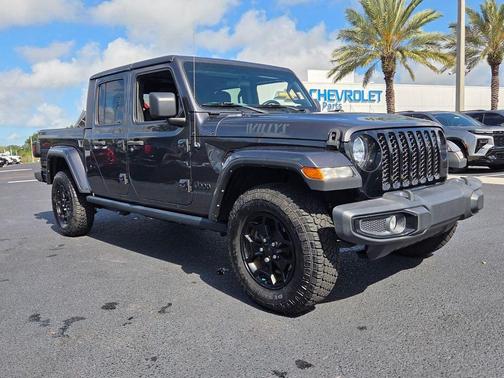 Granite Crystal Clearcoat Metallic 2021 Jeep Gladiator Sport