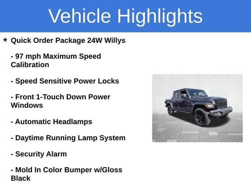 Granite Crystal Clearcoat Metallic 2021 Jeep Gladiator Sport