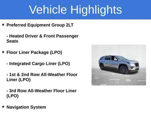 2023 Chevrolet Traverse RS