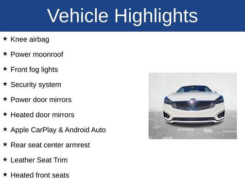 2019 Kia Cadenza Technology