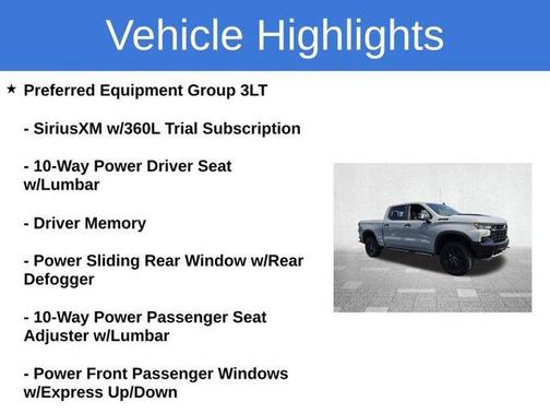 Slate Gray Metallic 2025 Chevrolet Silverado 1500 ZR2