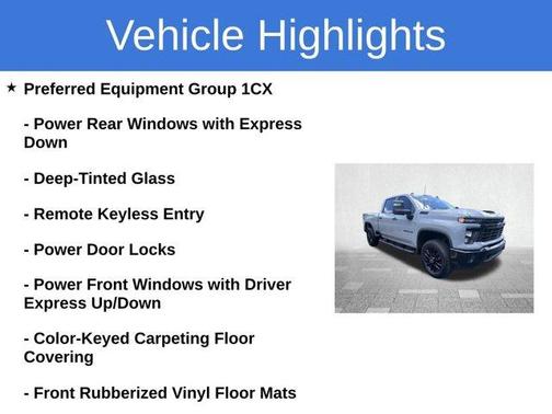 Slate Gray Metallic 2025 Chevrolet Silverado 2500 Custom